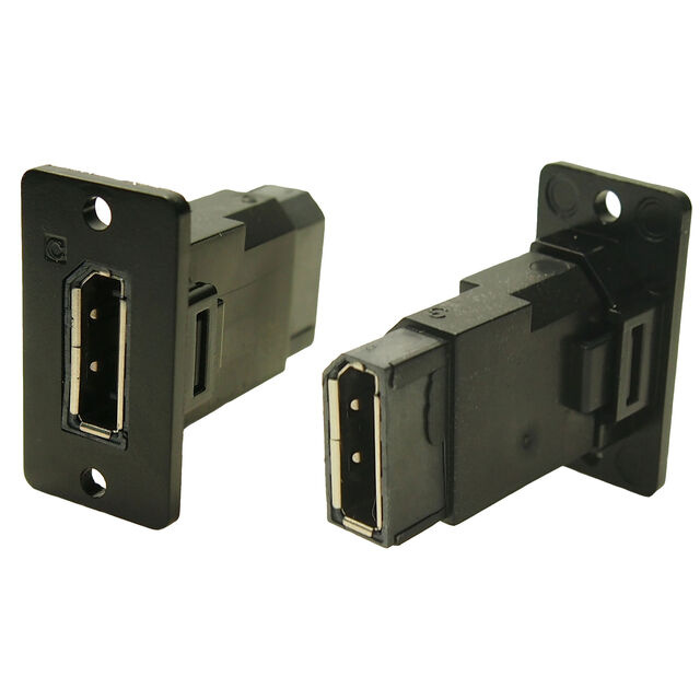 FM BLACK METAL SLIM DISPLAYPORT