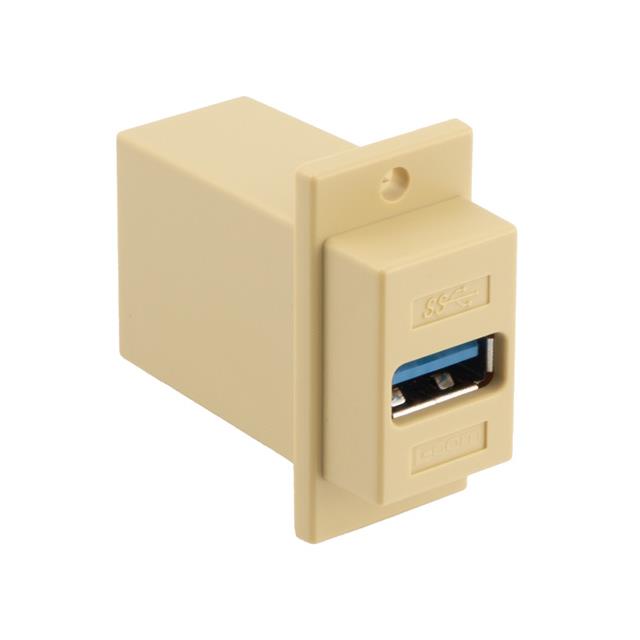 USB 3.0 COUPLER PANEL MOUNT A-F