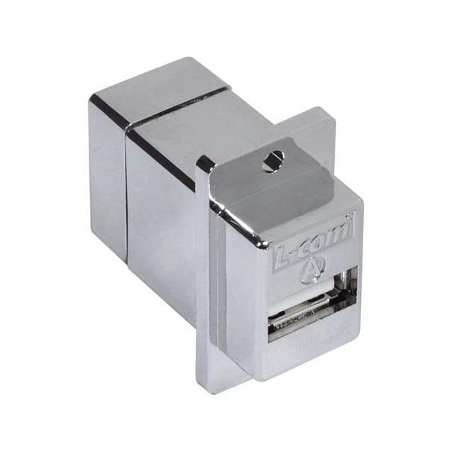 USB A-A PANEL ADPT SHIELDED