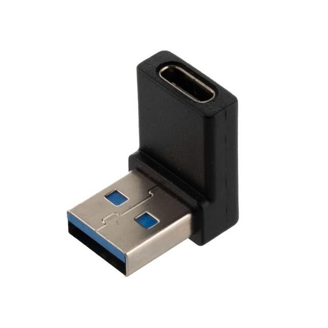 USB 3.0, A M TO C F, DOWN ANGLE