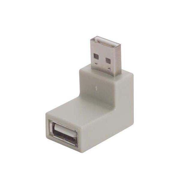 ADPT USB A M/F 90 DEG EXIT 1