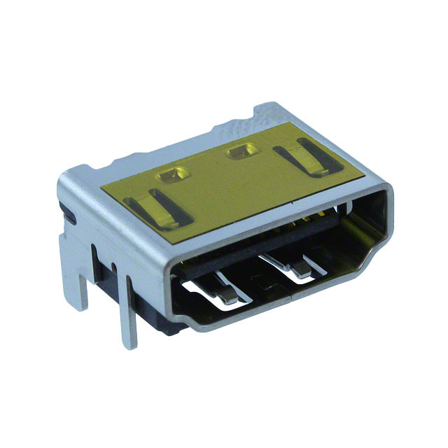 CONN RCPT HDMI 19POS SMD R/A