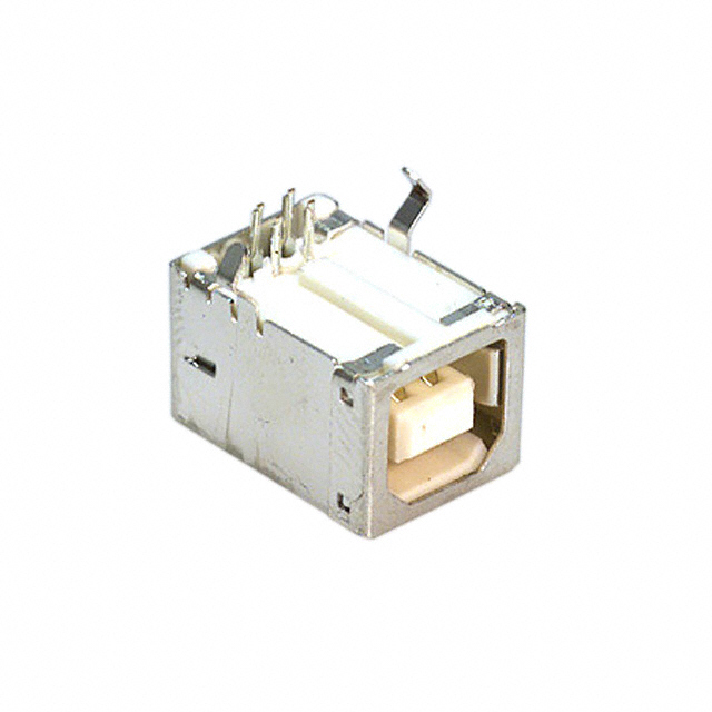 CONN RCPT USB2.0 TYPEB 4POS R/A