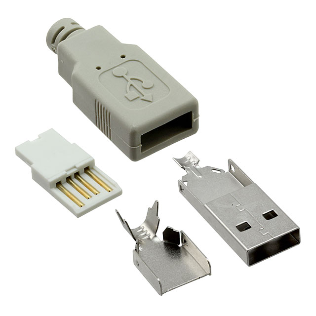 CONN PLUG KIT USB2.0 TYPE-A