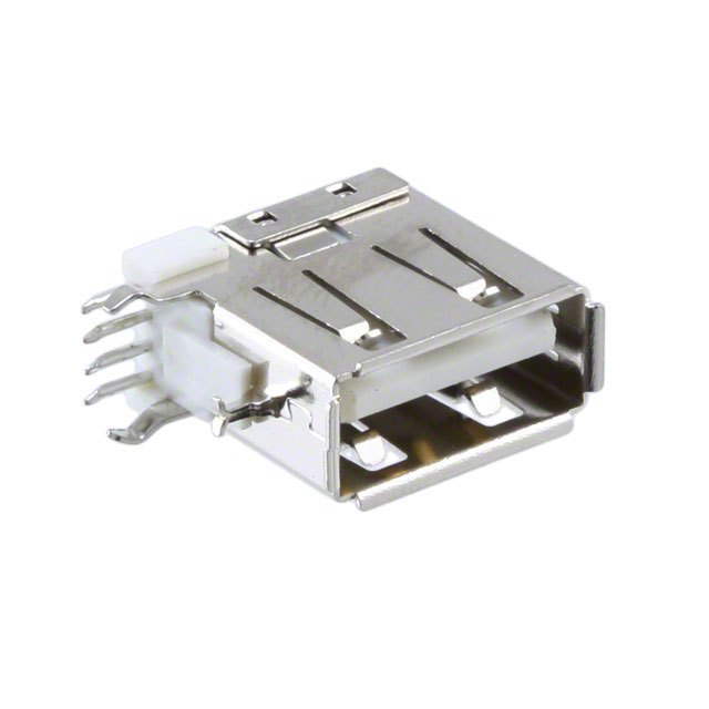 CONN RCPT USB1.1 TYPEA 4POS R/A