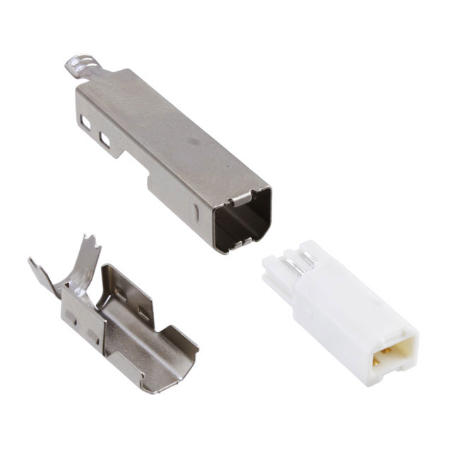 CONN PLUG USB1.1 TYPEB 4POS SLD
