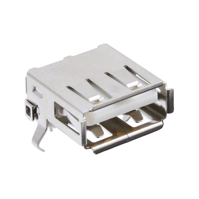 CONN RCPT USB2.0 TYPEA 4POS R/A
