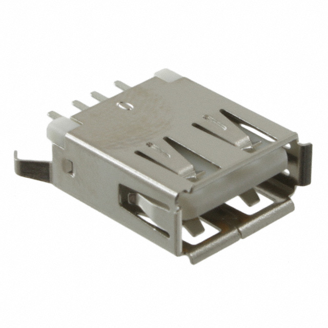 CONN RCPT USB2.0 TYPEA 4POS VERT