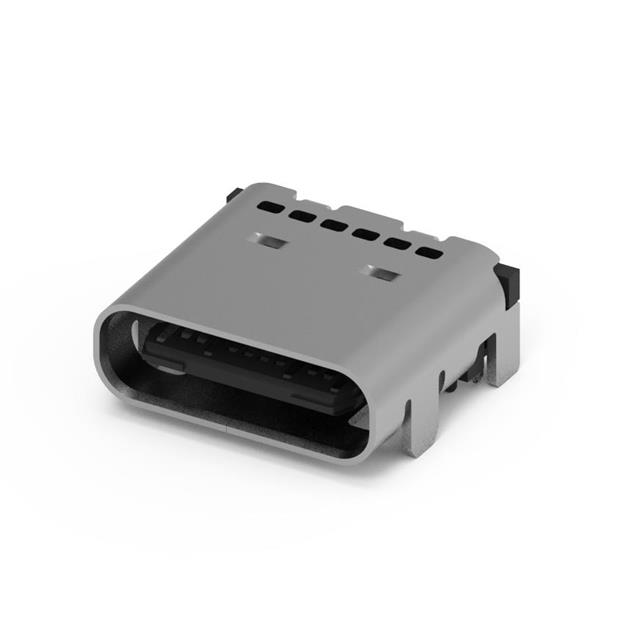 CONN RCPT USB 3.1 TYPE C 24P SMD