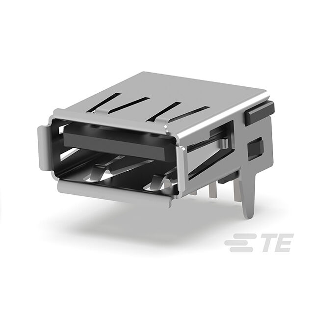 CONN RCPT USB2.0 TYPEA 4POS R/A