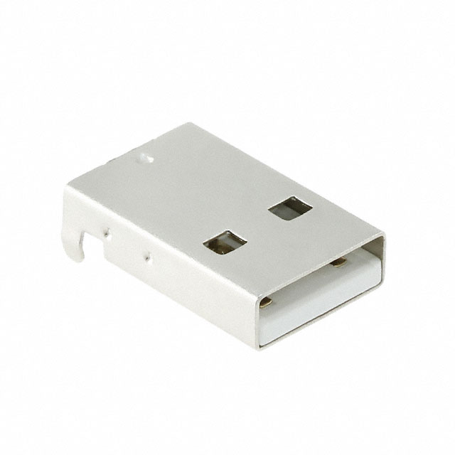 CONN PLUG USB2.0 TYPEA 4POS R/A