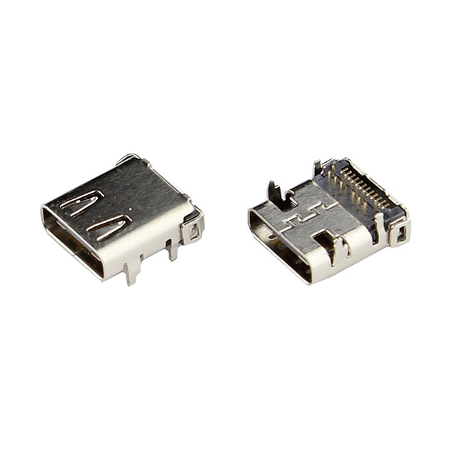 CONN RCPT USB3.2 TYPEC 24P SMD R