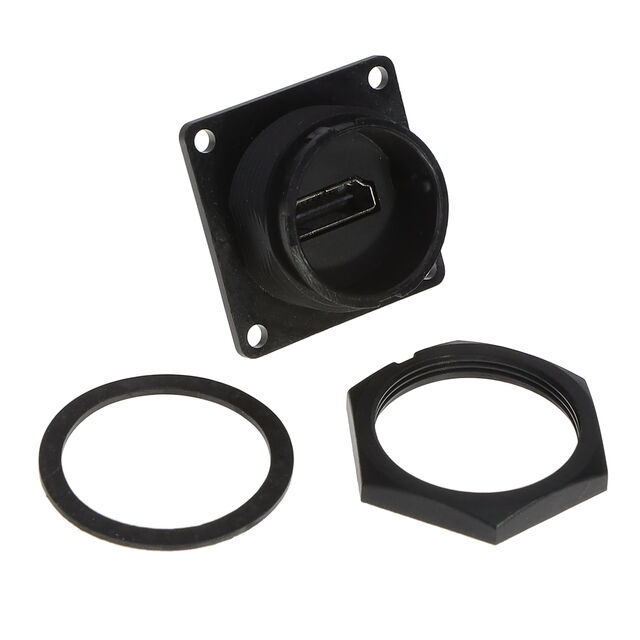 CONN RCPT HDMI 19POS PNL MNT
