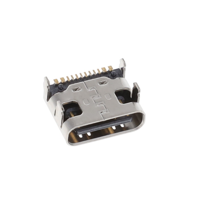 CONN RCP USB2.0 TYP C 24P SMD RA