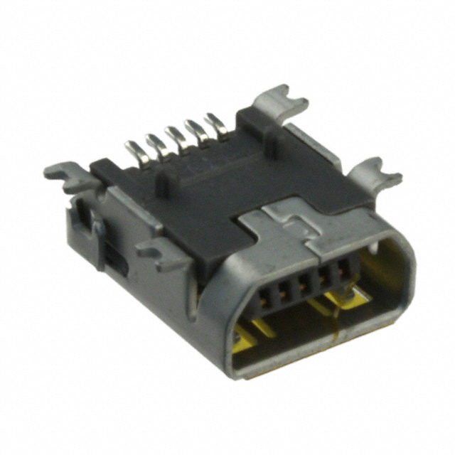 CONN RCPT USB2.0 MINI AB SMD R/A
