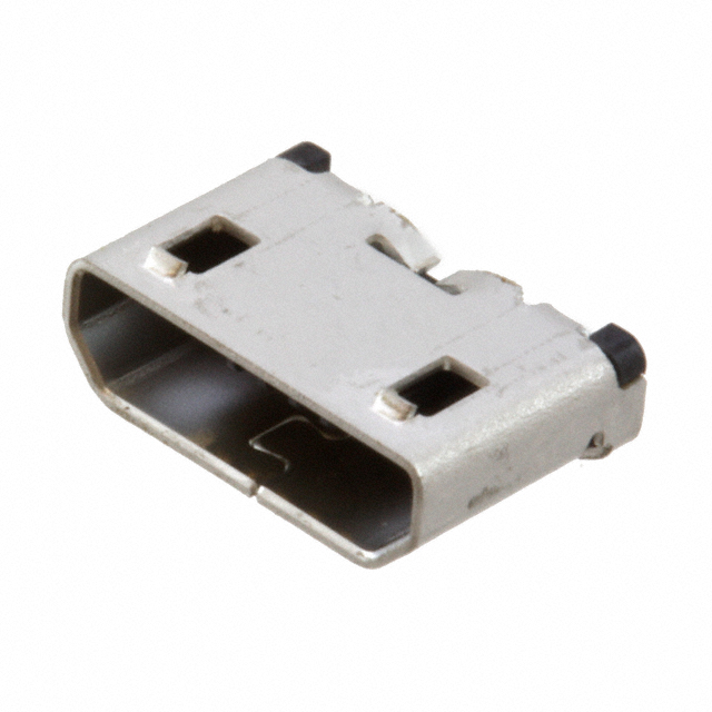 CONN RCPT USB2.0 MICRO B SMD R/A