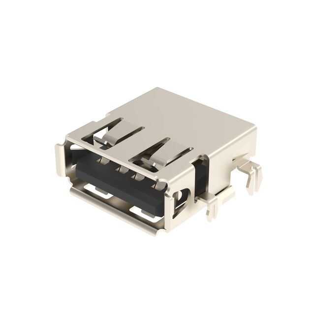 USB2.0 A RECEPT,RIGHT ANGLE, REV