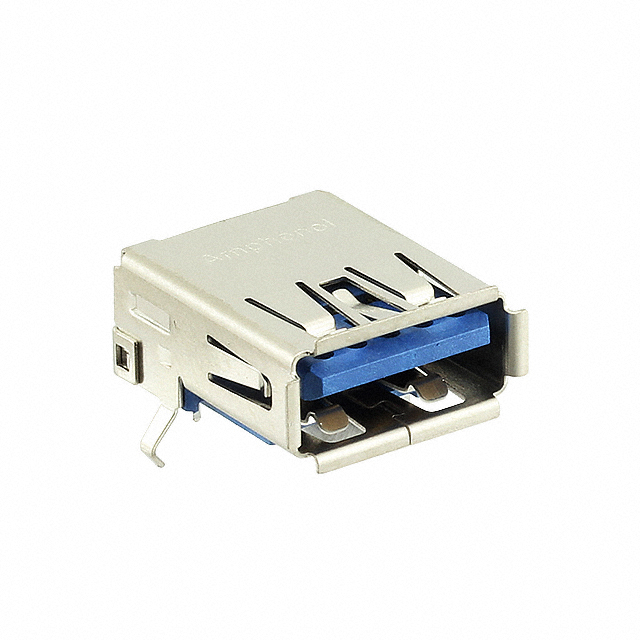 CONN RCPT USB3.1 TYPEA 9POS R/A