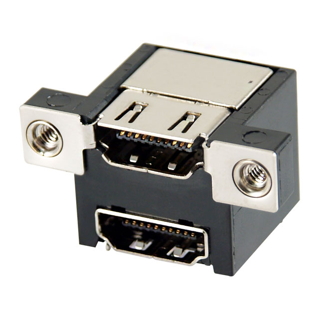 DUAL STACKED HDMI(TM) CONNECTOR,