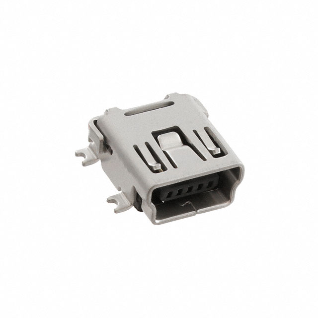 CONN RCPT USB2.0 MINI B SMD R/A