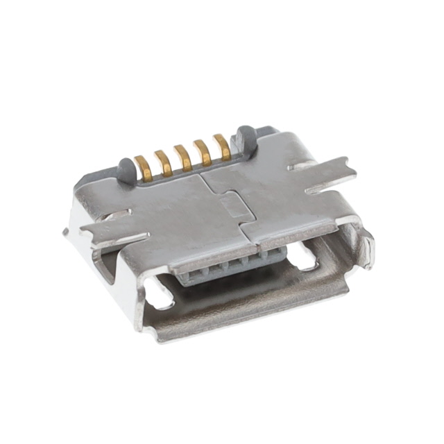 CONN RCPT USB MICRO AB SMD RA