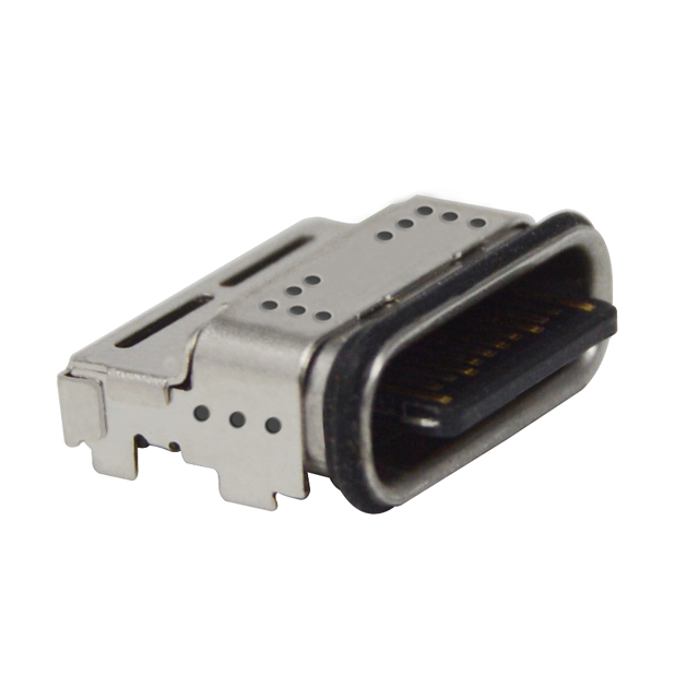 CONN USB TYPE-C R/A SMT IP68 FLA