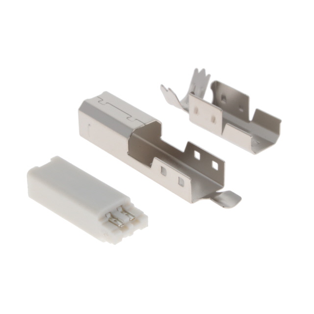 USB B-TYPE PLUG KIT SOLDER CUP W