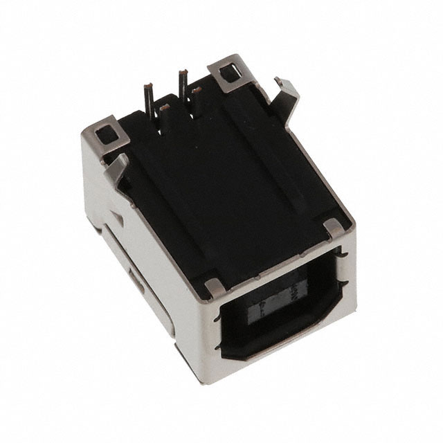 CONN RCPT USB2.0 TYPEB 4POS R/A