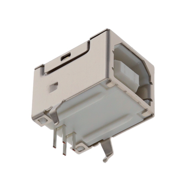 CONN RCPT USB2.0 TYPEB 4POS R/A