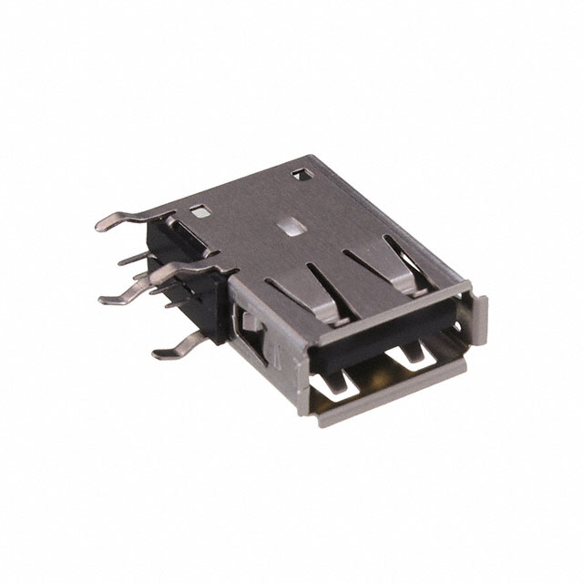 CONN RCPT USB2.0 TYPEB 4POS VERT
