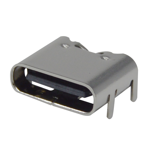 CONN RECEPT USB TYPE C 6-PIN R/A