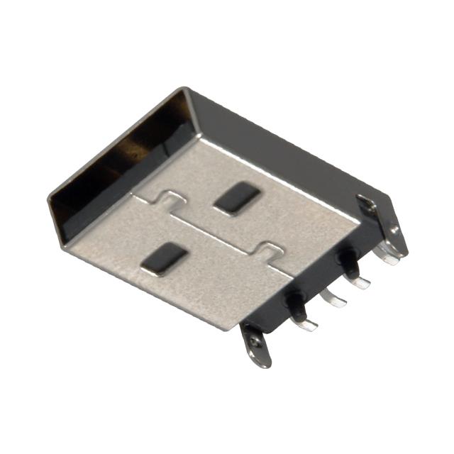 USB A-TYPE PLUG SMT FULLY SHIELD