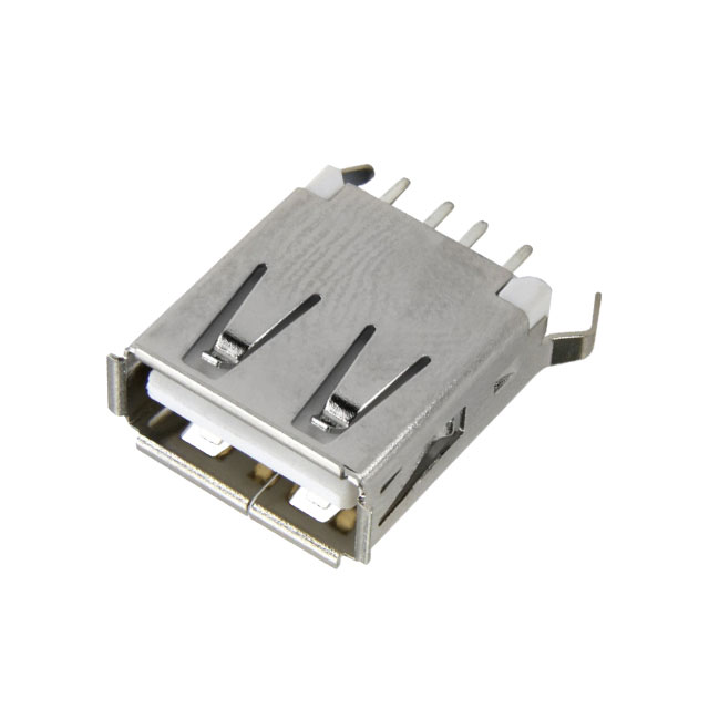 CONN RCPT USB2.0 TYPEA 4POS VERT