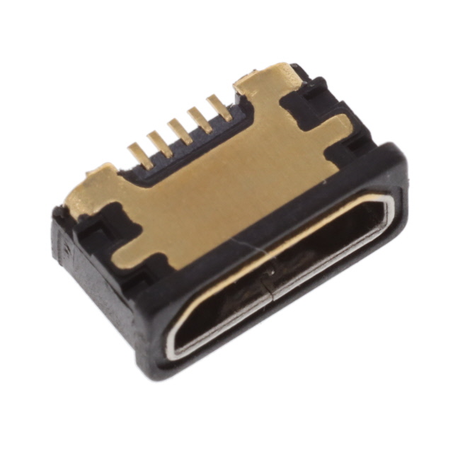 MICRO USB, TYPE B, RIGHT ANGLE,