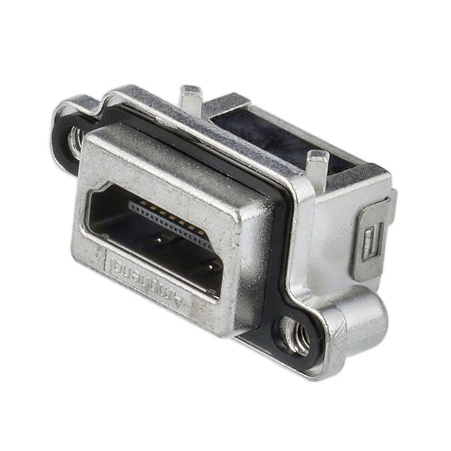 CONN RCPT HDMI 19POS PCB R/A