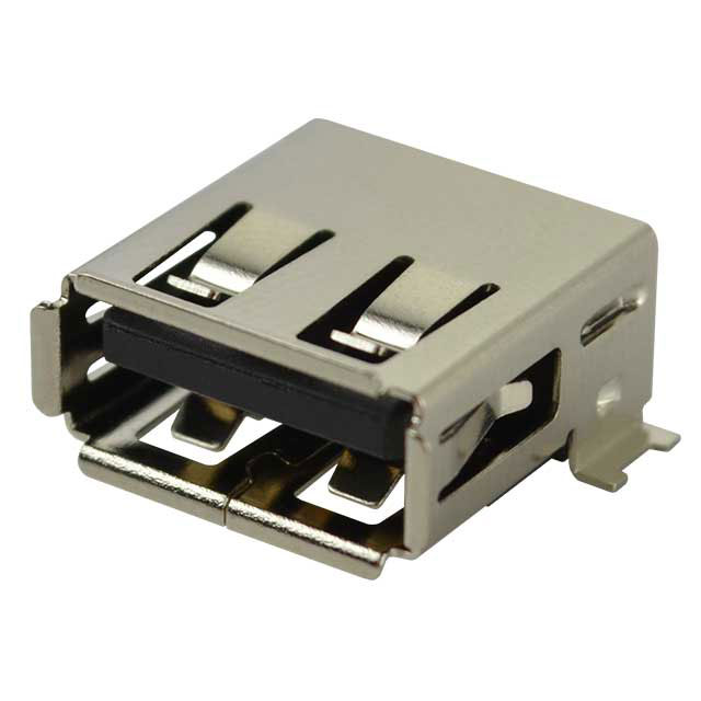 CONN RCPT USB2.0 TYPEA 4POS SMD