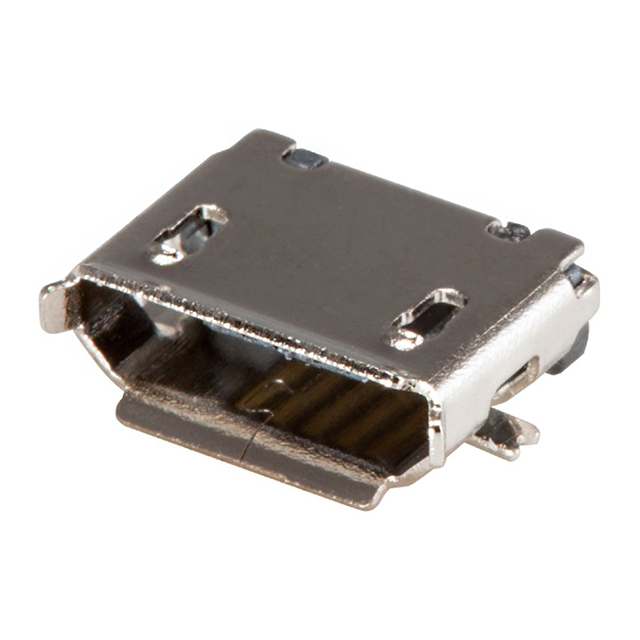 USB JACK, 2.0, MICRO B TYPE, 5 P