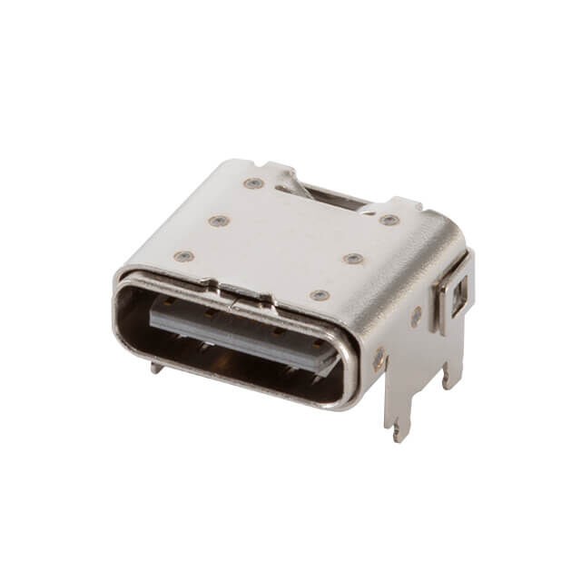 USB JACK 2.0, TYPE-C, HORIZONTAL