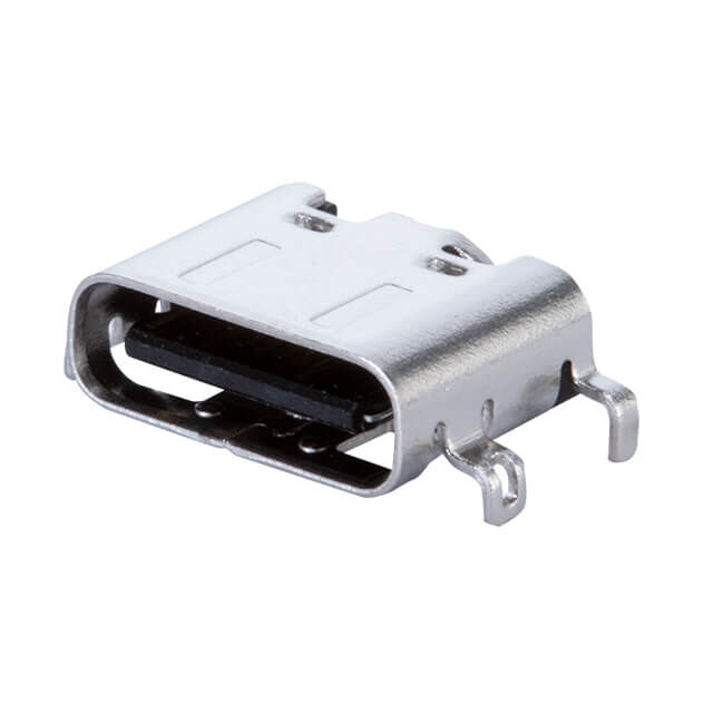 USB JACK, TYPE C, 2.0, HORIZONTA