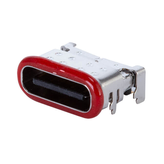 USB JACK, TYPE C, 2.0, HORIZONTA
