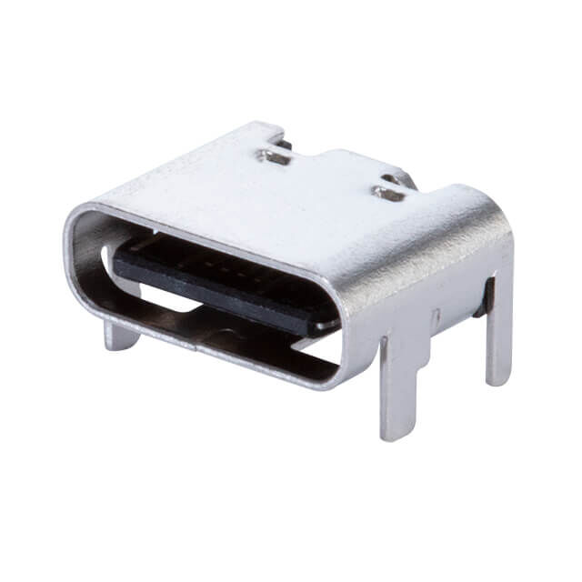 USB JACK, TYPE C, 2.0, HORIZONTA