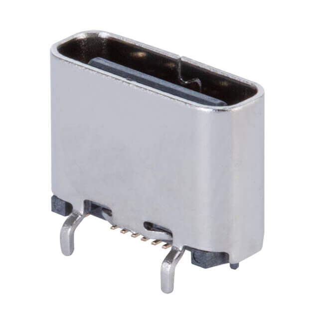 USB JACK, TYPE C, 2.0, VERTICAL,