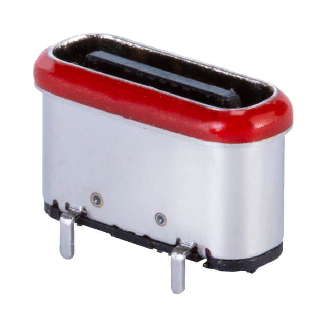 USB JACK, TYPE C, 2.0, VERTICAL,