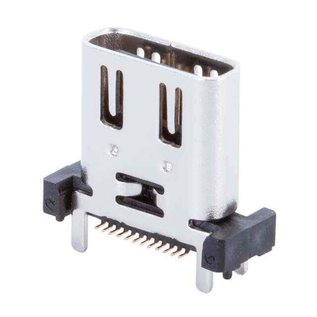 USB JACK, TYPE C, 3.2, VERTICAL,