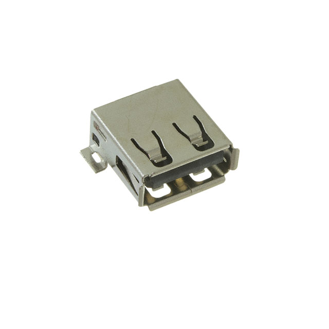 USB A 2.0, R/A, TRUE SMT, RECEPT