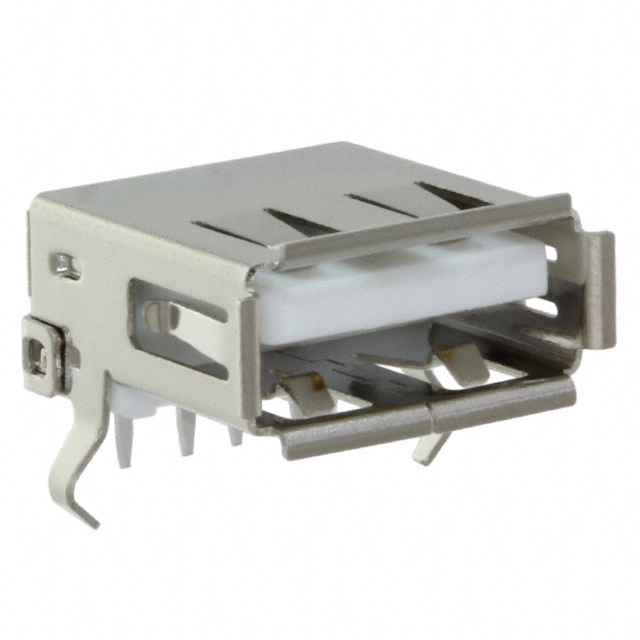 CONN RCPT USB2.0 TYPEA 4POS R/A