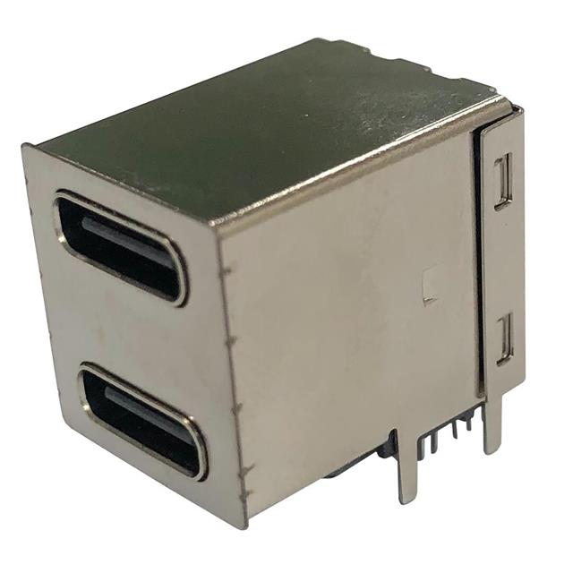 CONN USB TYPE-C DUAL T-H RA