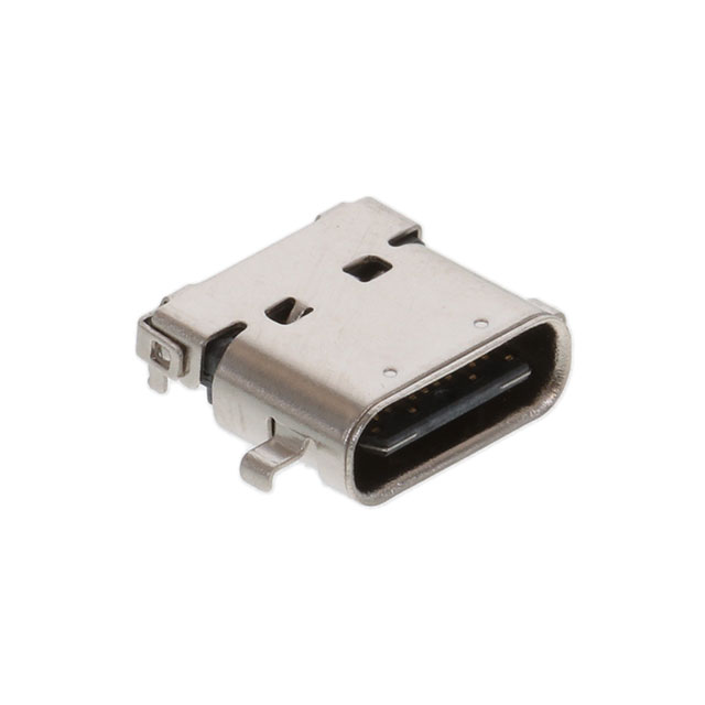 USB TYPE C , RECEPTACLE, DIP, ED