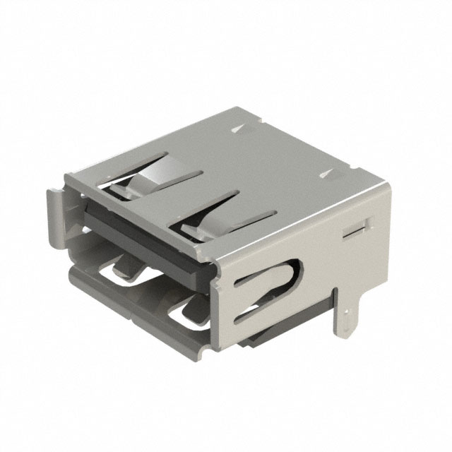 USB A SKT, TOP MOUNT, SMT, R/A,