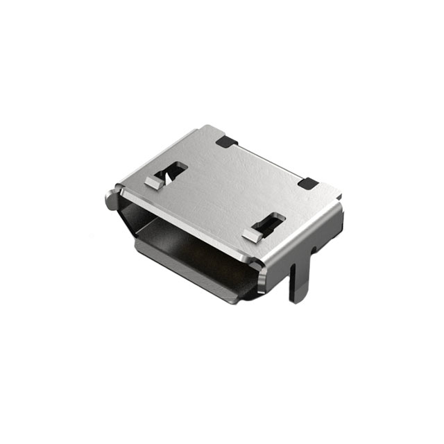 MICRO B SKT, BOTTOM-SMT, R/A, 30